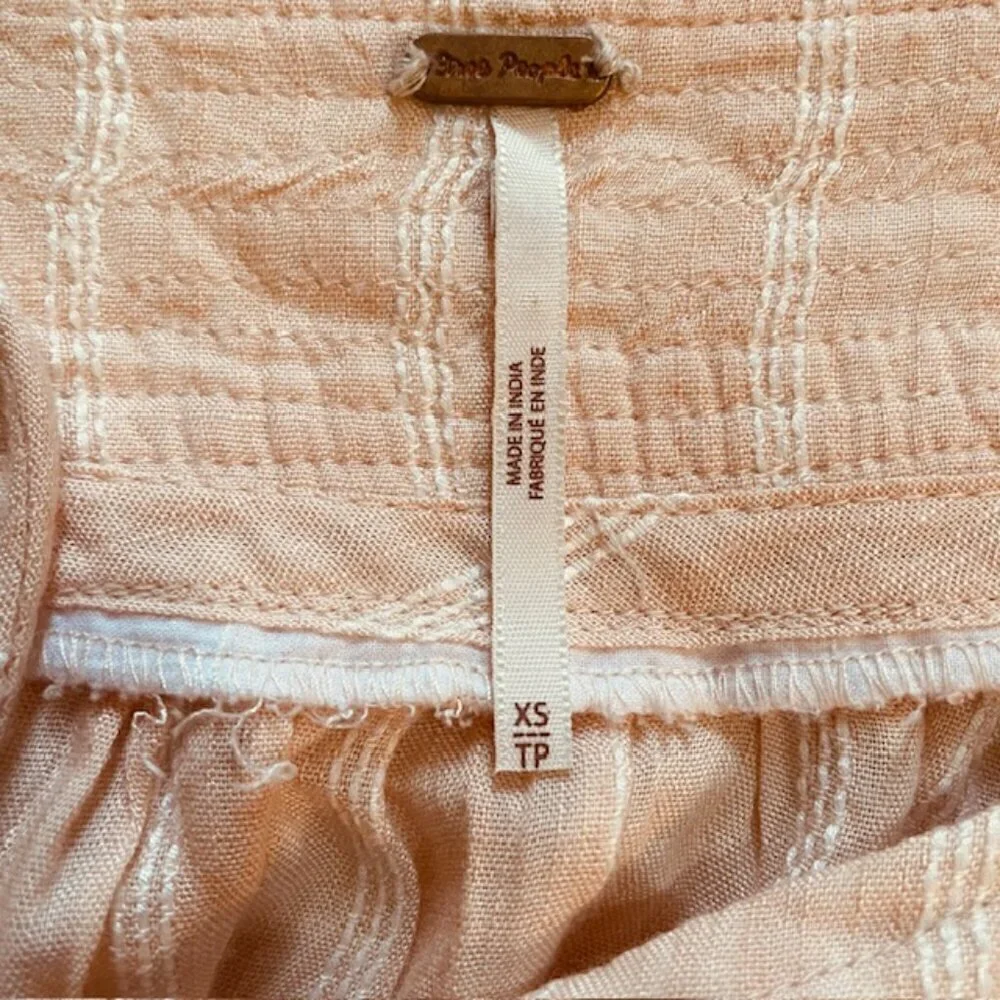 FREE PEOPLE Wrapped in Rhythm Tie Top - Size XS